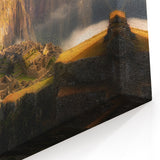 Peru Wall Art - Machu Picchu Wall Decor Andean Mountains Landscape Print