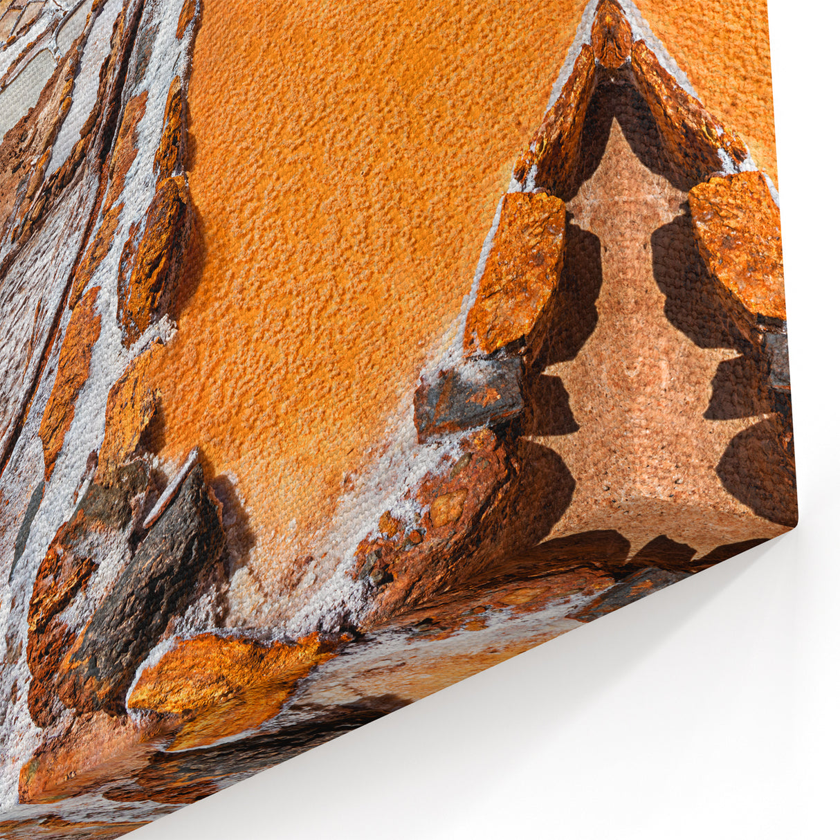 Sacred Valley Art - Peruvian Landscape Print Maras Salt Mines Wall Decor