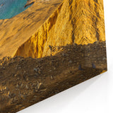 Cusco Cityscape Canvas - Peru Coastal Scenery Paracas National Reserve Art