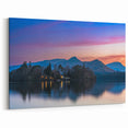 Cumbria Prints – Tranquil Sunset over Lake District Mountain Scenery
