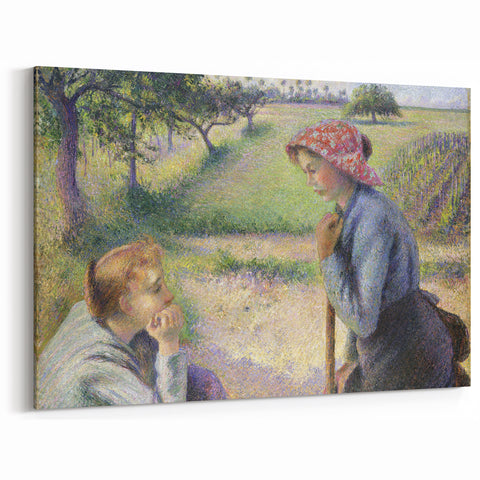 Camille Pissarro Art - French Peasant Life Impressionist Wall Print