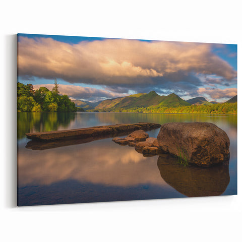 Cumbria Landscape Art – Tranquil Lake District Scenery with Reflections