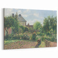 Camille Pissarro Art - French Garden Scene Impressionist Wall Print
