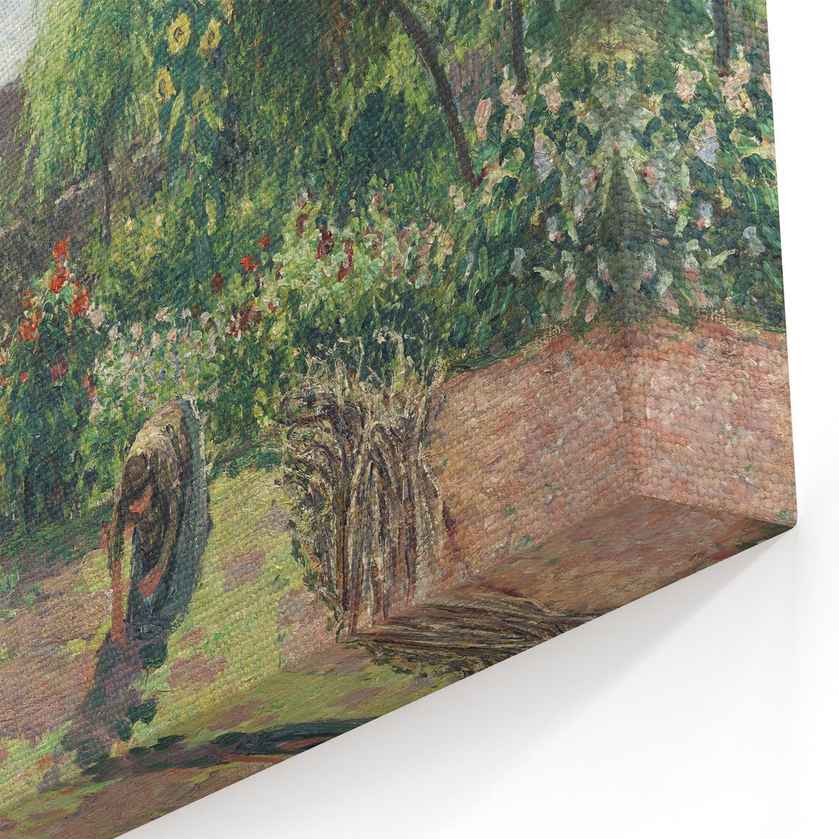 Camille Pissarro Art - French Garden Scene Impressionist Wall Print