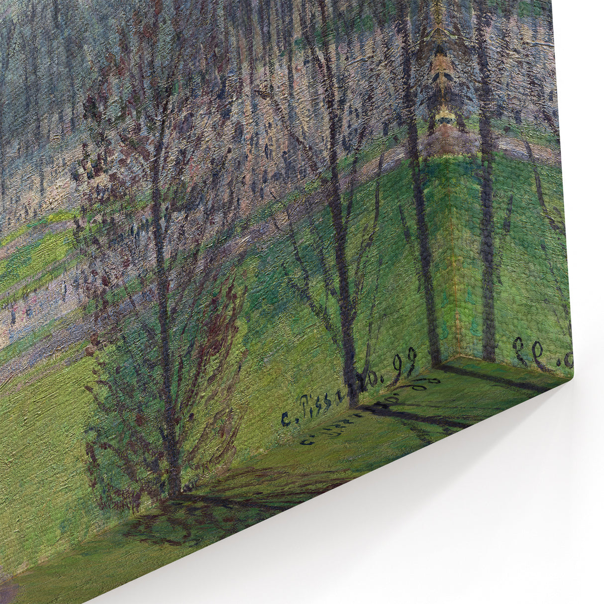 Camille Pissarro Art - Parisian Park Scene Impressionist Wall Print