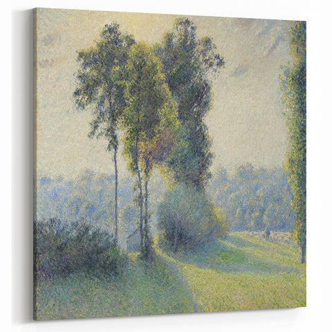 Camille Pissarro Art - Sunlit French Countryside Impressionist Wall Print