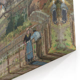 Camille Pissarro Art - Countryside Garden Scene Impressionist Wall Print