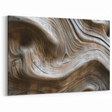 Natural Elements Wall Art – Nature Closeups Wood Texture Canvas Print