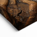 Natural Elements Wall Art – Nature Closeups Spiral Shell Canvas Print