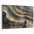 Natural Elements Wall Art – Nature Closeups Earth Layers Canvas Print