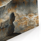 Natural Elements Wall Art – Nature Closeups Earth Layers Canvas Print