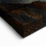 Natural Elements Wall Art – Nature Closeups Earth Layers Canvas Print