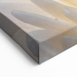 Natural Elements Wall Art – Nature Closeups Spiral Shell on Flower Canvas Print