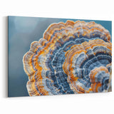 Natural Elements Wall Art – Nature Closeups Fungi Layers Canvas Print