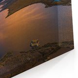 Sunset Over Andean Mountains Wall Art - Peru Scenery