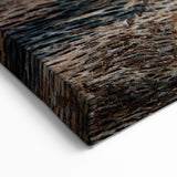 Natural Elements Wall Art – Nature Closeups Wood Grain Texture Canvas Print