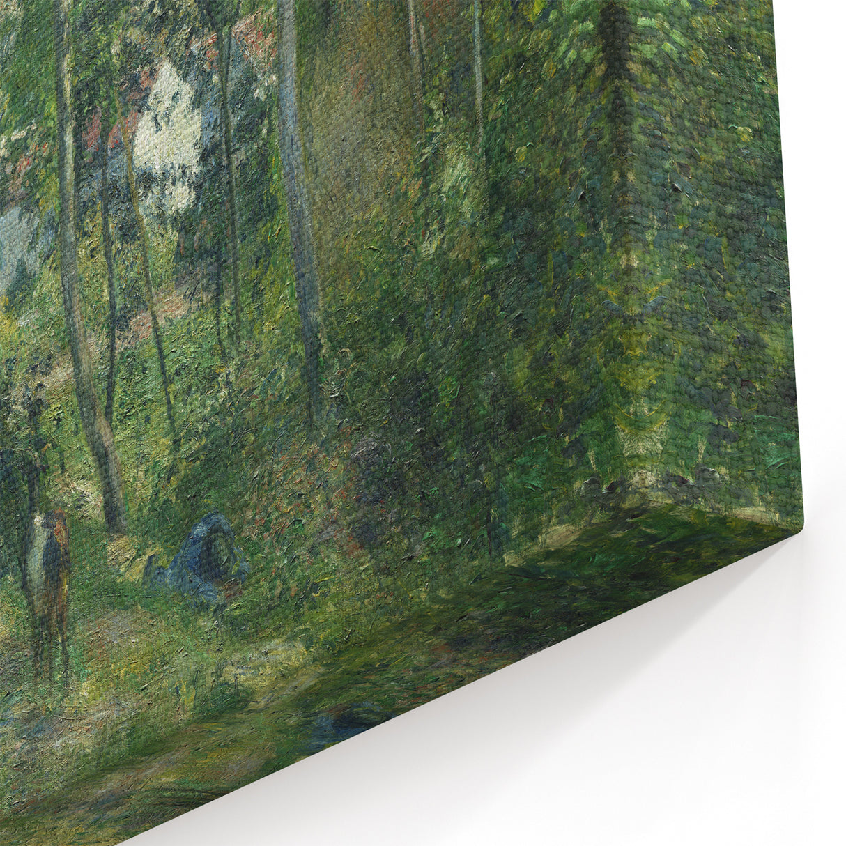 Camille Pissarro Art - Lush Forest Pathway Scene | Pissarro Wall Art