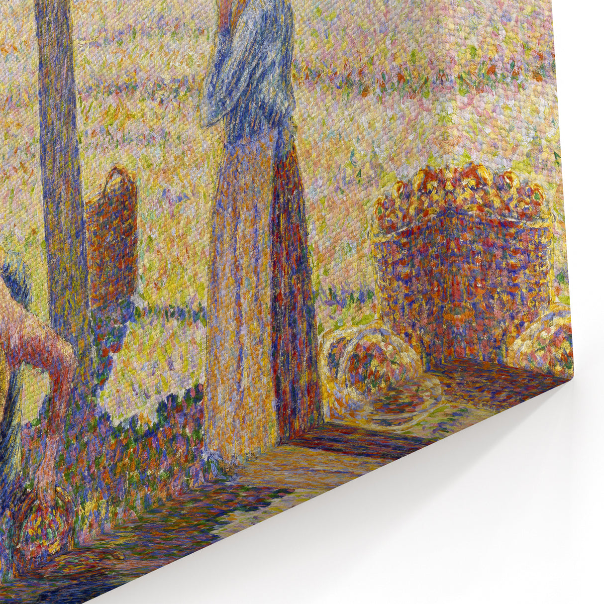 Camille Pissarro Art - Apple Harvest Scene | Pissarro Impressionist Art