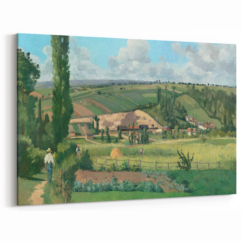 Camille Pissarro Art - Scenic French Countryside Landscape | Pissarro Art