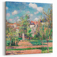 Camille Pissarro Art - Blossoming Garden Scene | Impressionist Wall Art