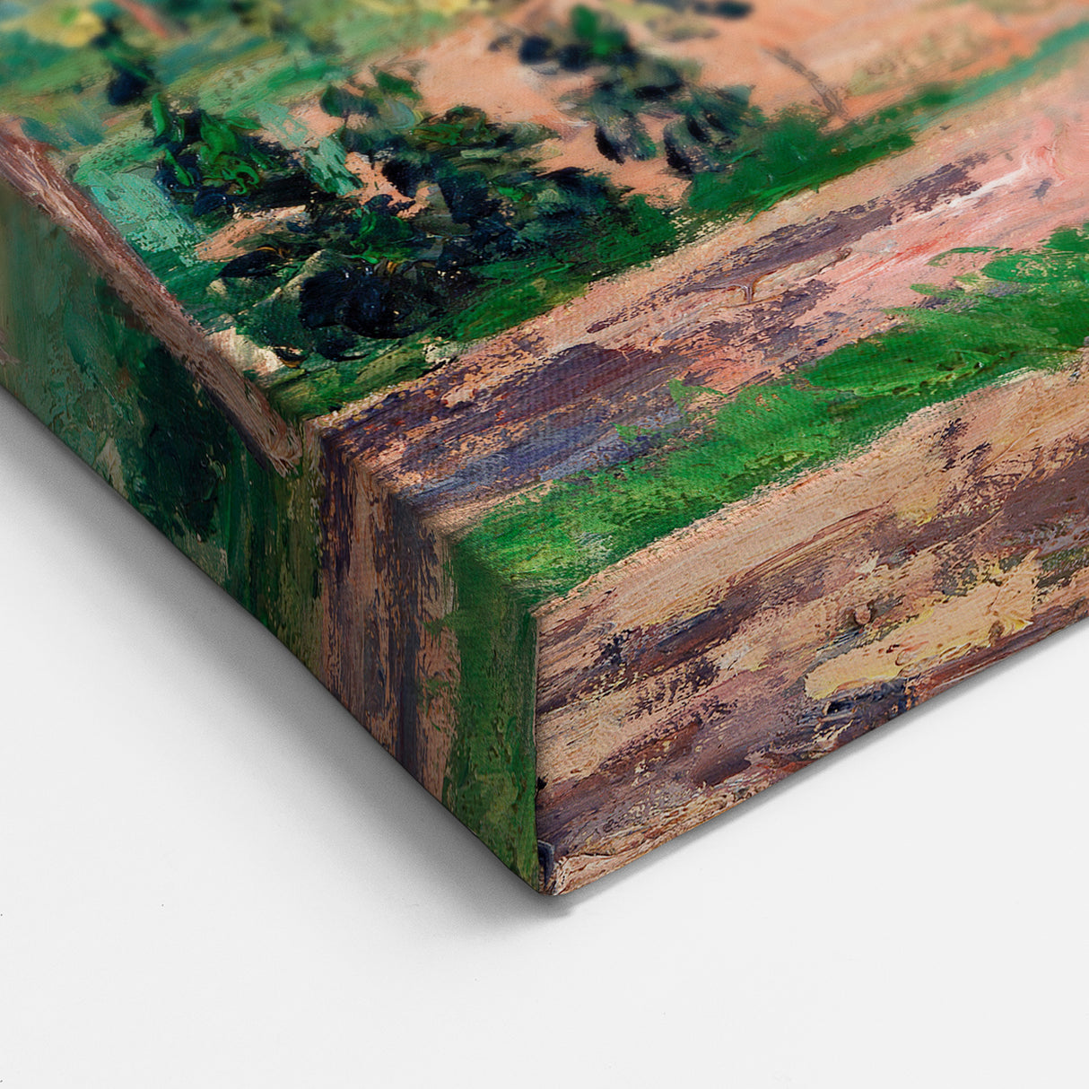 Camille Pissarro Art - Blossoming Garden Scene | Impressionist Wall Art