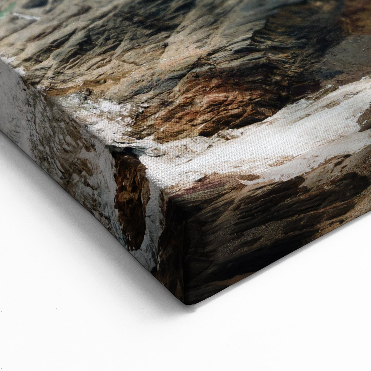 Glacial Lakes of the Peruvian - Andes Canvas Art