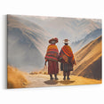 Andean Journey - Traditional Peruvian Attire Wall Art