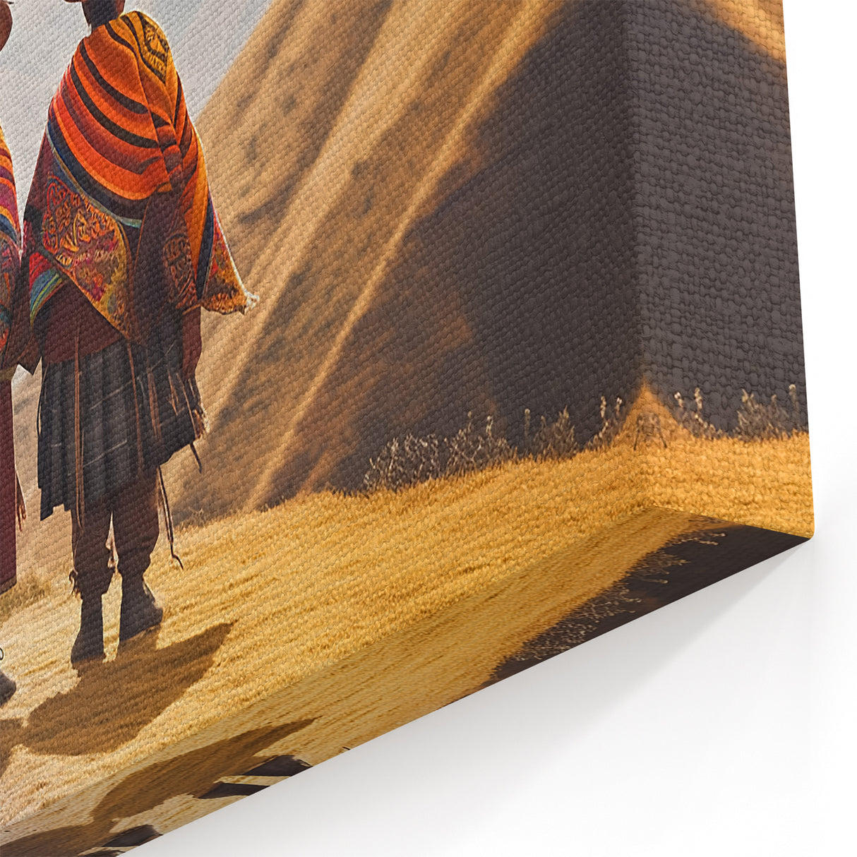 Andean Journey - Traditional Peruvian Attire Wall Art