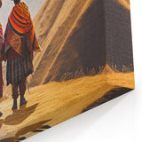 Andean Journey - Traditional Peruvian Attire Wall Art