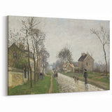 Camille Pissarro Art - Peaceful Village Street Scene | Pissarro Wall Art