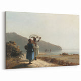 Camille Pissarro Art - Caribbean Coastal Scene | Pissarro Wall Art