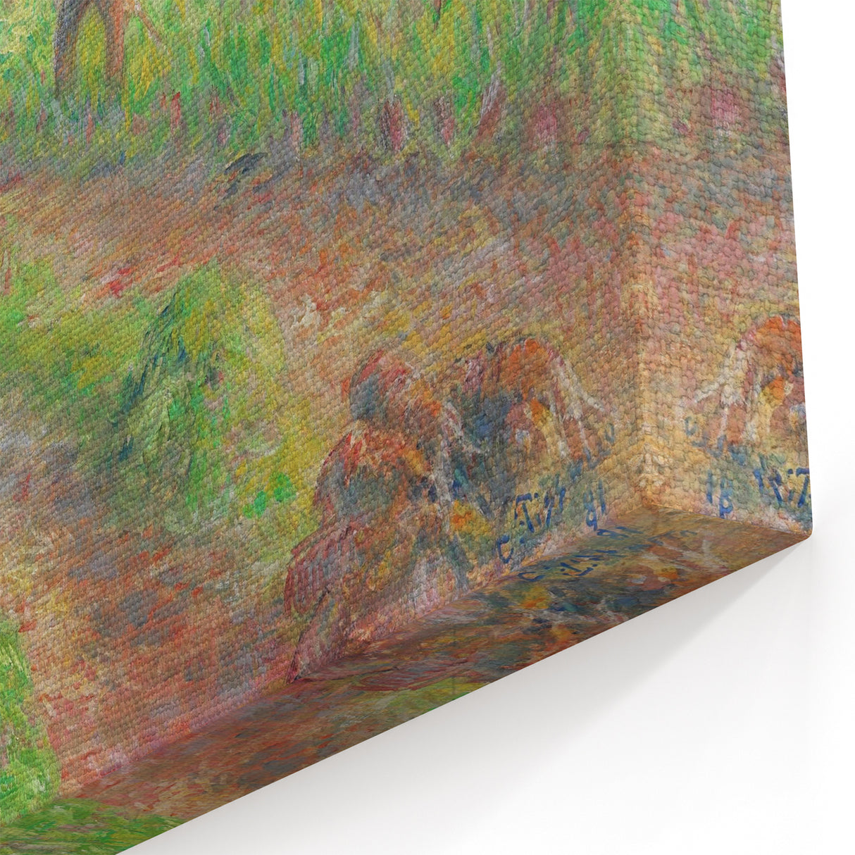 Camille Pissarro Art - Farmers in the Field | Pissarro Impressionist Art