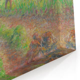 Camille Pissarro Art - Farmers in the Field | Pissarro Impressionist Art