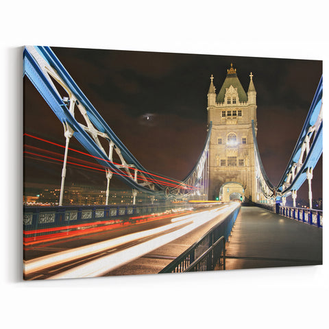 London Wall Art - Tower Bridge Nightscape in London Cityscape Prints