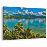 Fiji Coastal Serenity - Fiji Landscape Artwork