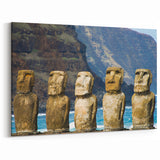 Easter Island Wall Art - Stunning Moai Sculpture Prints for Home Decor
