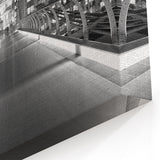 London Photography Art - Millennium Bridge and St. Paul's Landmark Print