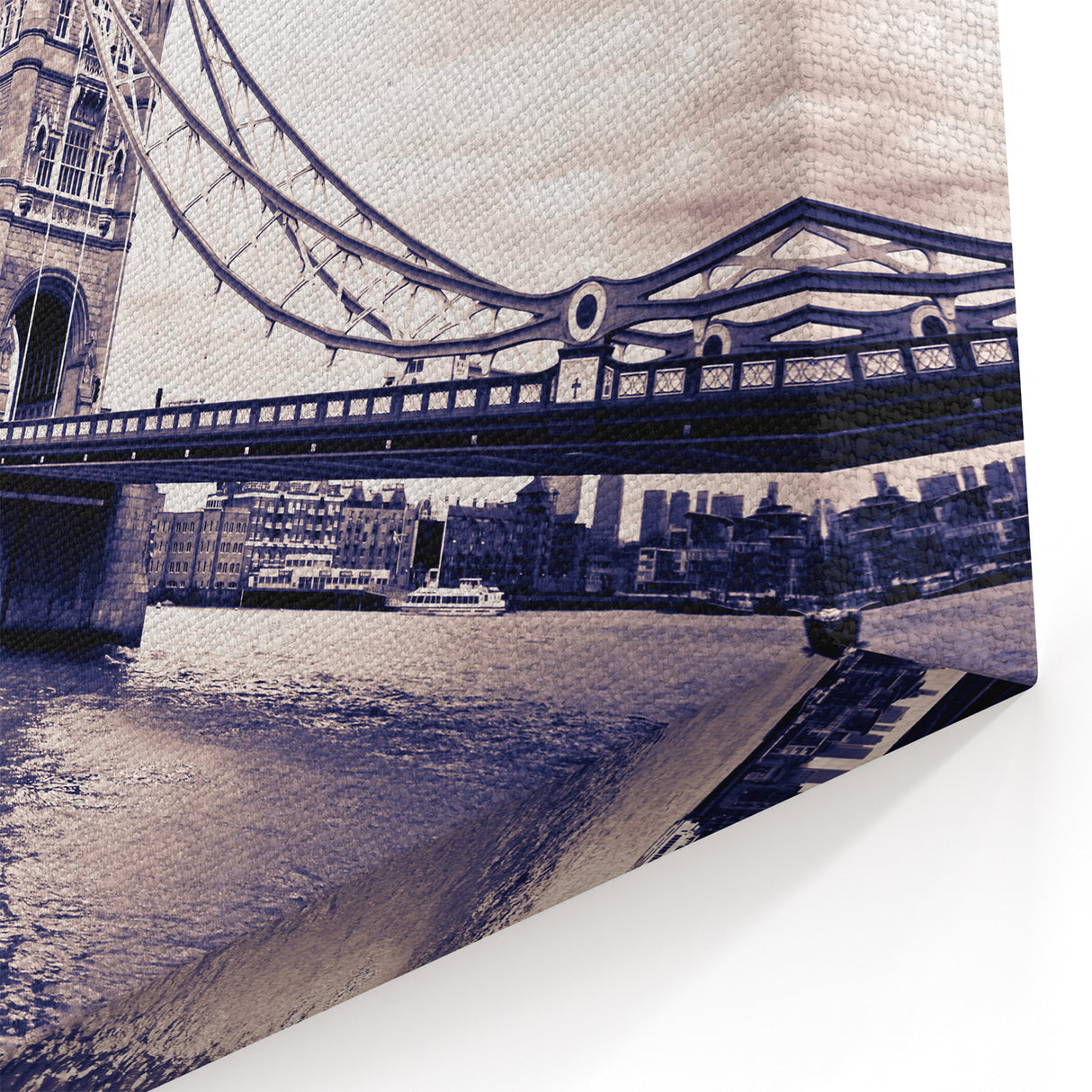 London Landmark Posters - Tower Bridge Vintage Tone London Themed Art