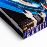 London Skyline Art - Tower Bridge with Vibrant Light Trails Photography