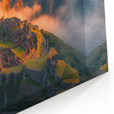 Sunrise Machu Picchu Wall Art - Stunning Canvas Framed & Acrylic Prints