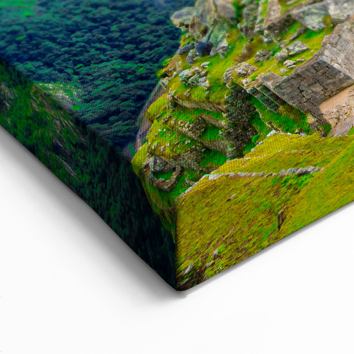 Colorful Machu Picchu Wall Art - Scenic Canvas Framed & Acrylic Prints