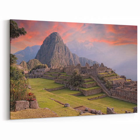 Serene Machu Picchu Wall Art - Canvas Framed & Acrylic Prints Available