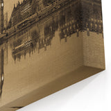 London Landmark Posters - Big Ben and Westminster in Sepia Tone