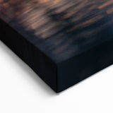 Fiji Sunset Canvas - Tropical Resort Pool Art