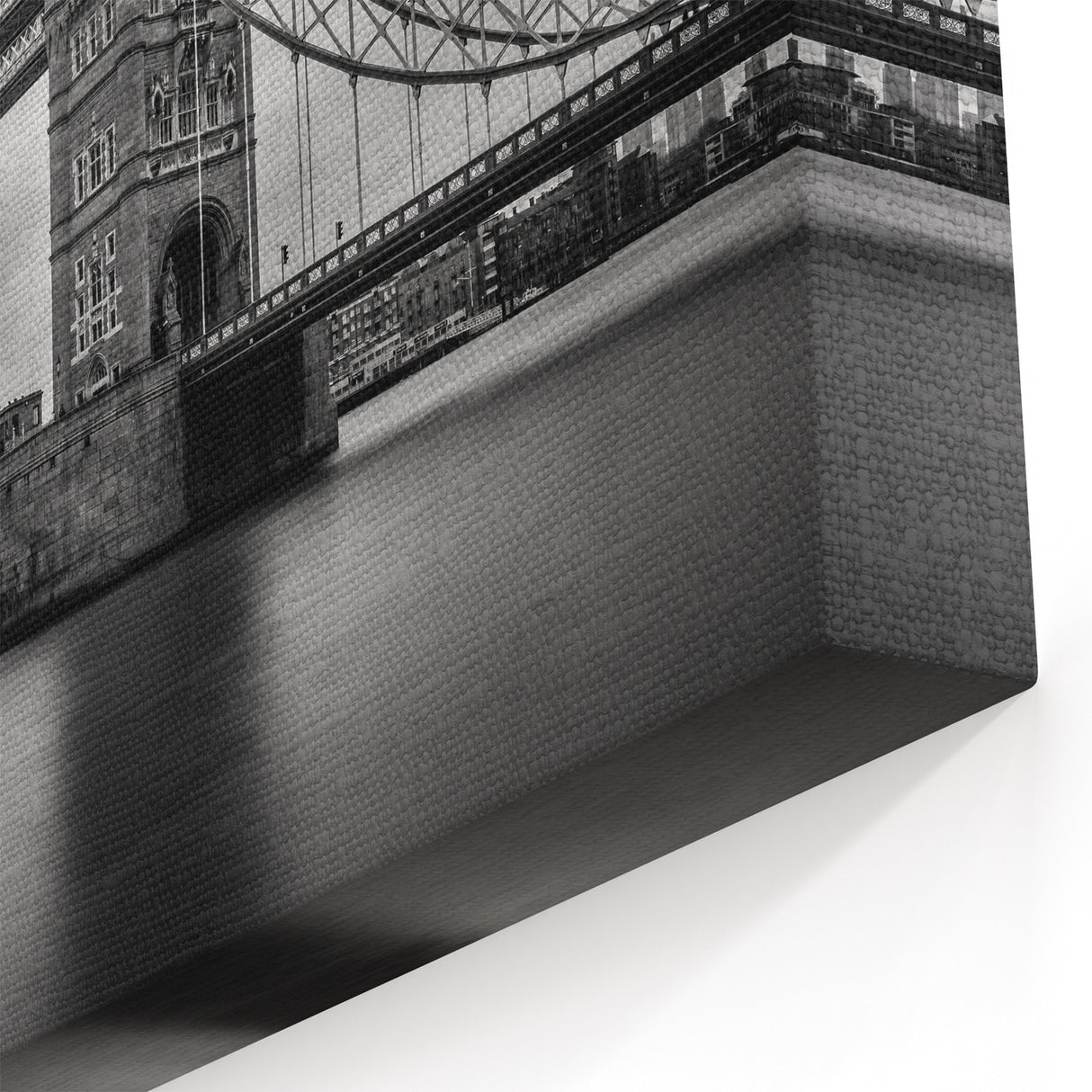 London Landmark Posters - Tower Bridge in Dramatic Black and White