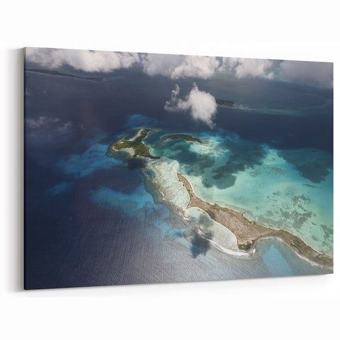 Venezuela Photography Art - Aerial View of Pristine Venezuelan Islands