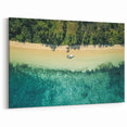 Fiji Island Prints - Secluded Beach Aerial Art