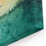 Fiji Island Prints - Secluded Beach Aerial Art