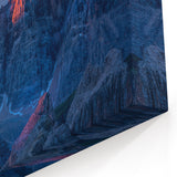 Venezuela Wall Art - Majestic Mountain Landscape with Sunset Glow