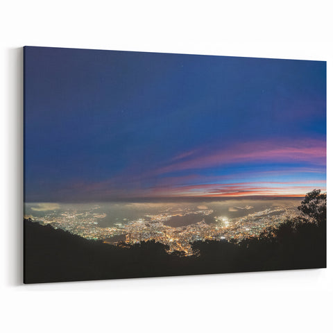 Caracas Cityscape Art - Dazzling Night View of Venezuela's Capital
